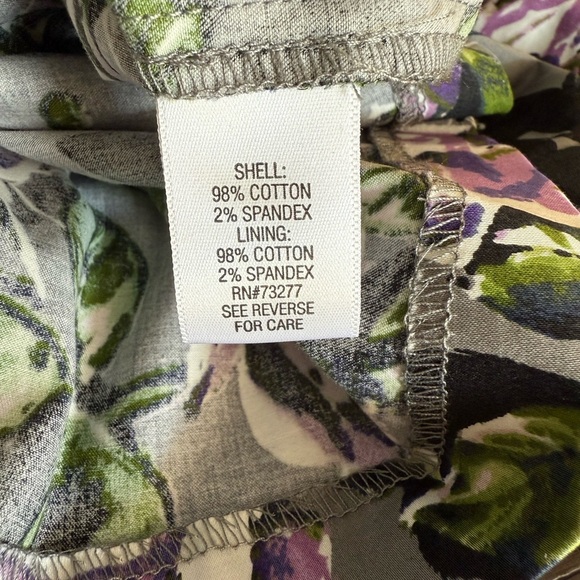 NWT Apt 9 Gray Floral Size 6 Fit And Flare Sleeveless Dress Belt Not Included - Picture 9 of 16